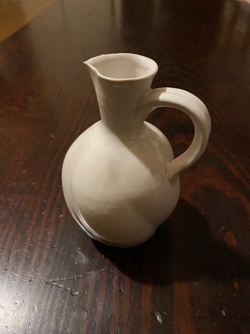 阿蘭陀デルフト窯 白釉水注