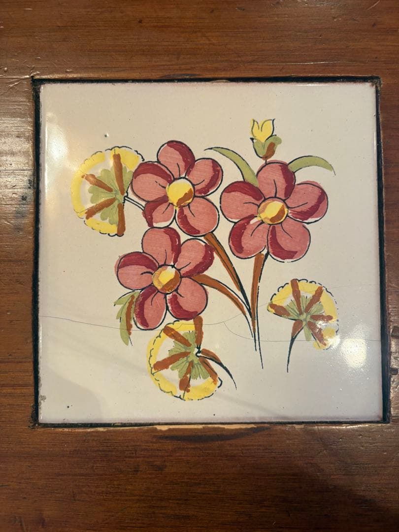 【格安】アクタス取扱　スペイン　タイル　ダイニングテーブル　食卓