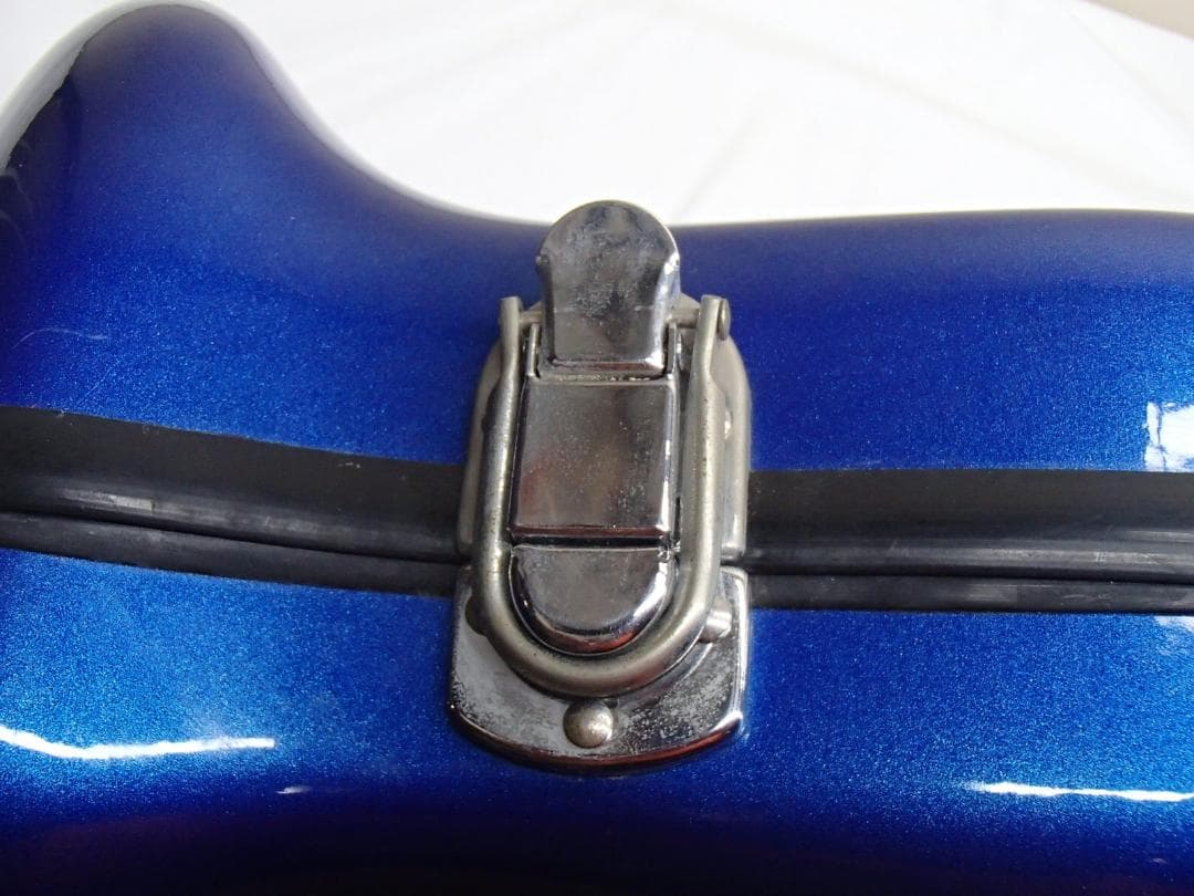 トランペットケース メタリックブルー