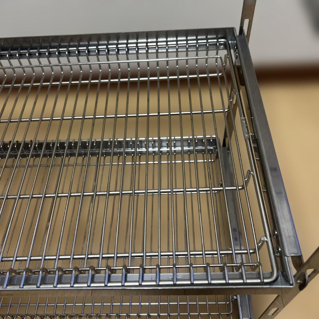  peak メッシュトレー 浅型 ２枚＋IGTハンギングラックフレーム