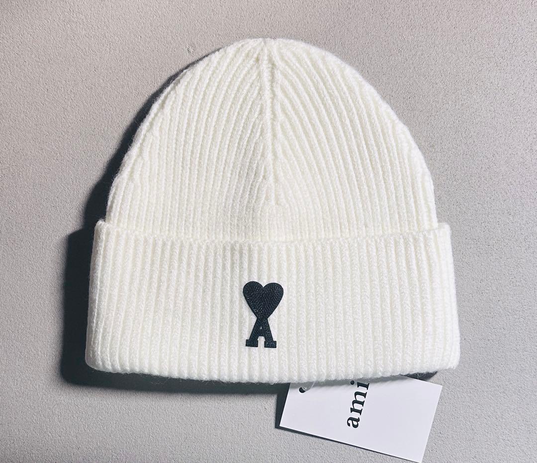 Ami ホワイト　未使用近い　タグ付き