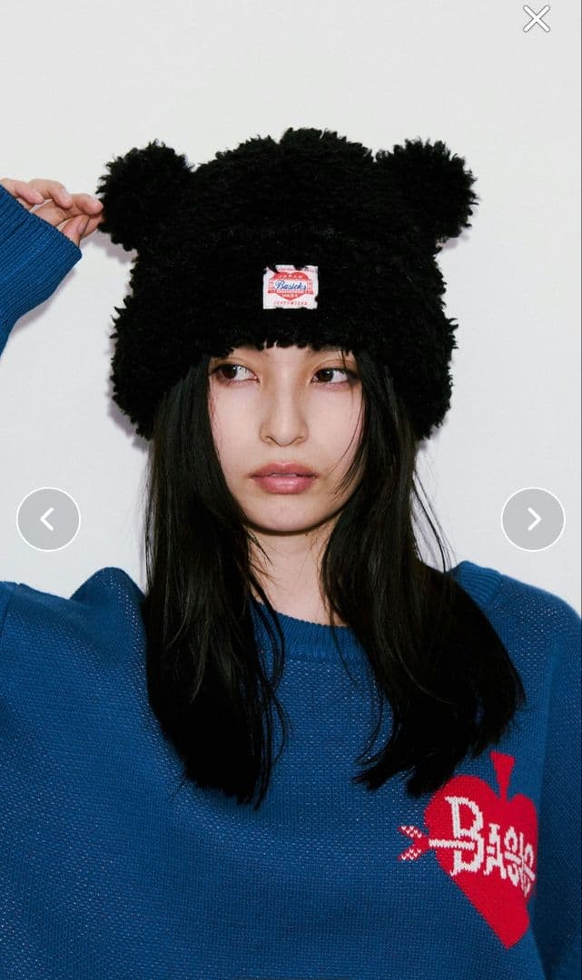 【BASICKS/ベイシックス】Bear Beanie　ベア