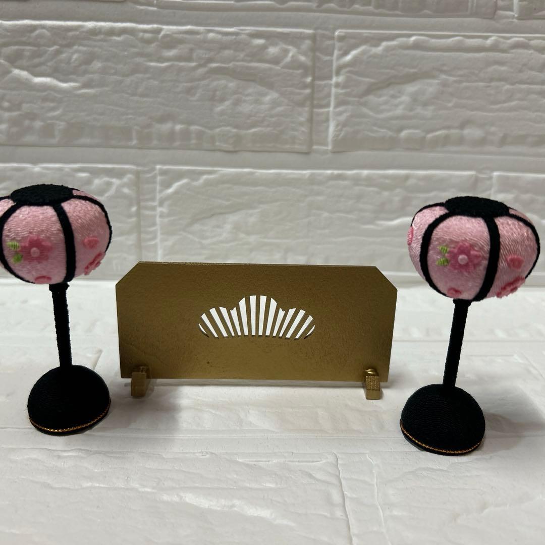 コケッツ　cokets. こけし　お雛様　2個セット