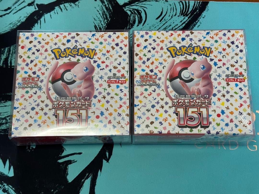 新品未開封 ポケモンカード151 シュリンク付き