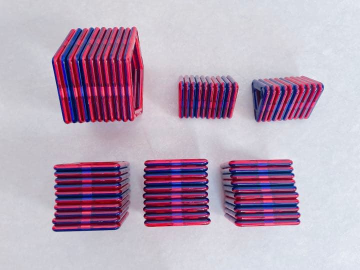 マグフォーマー 62ピース スタンダード トータル155パーツ