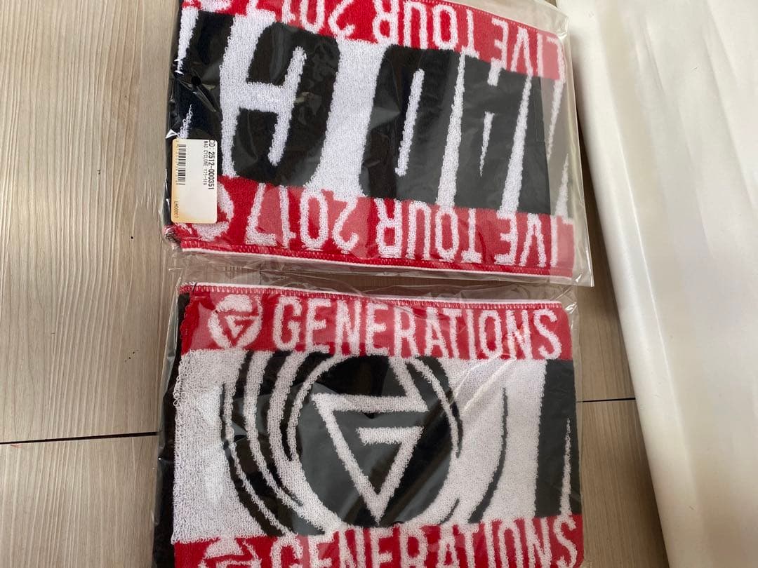【限定】GENERATIONS LIVE TOUR マフラータオル×4点☆新品