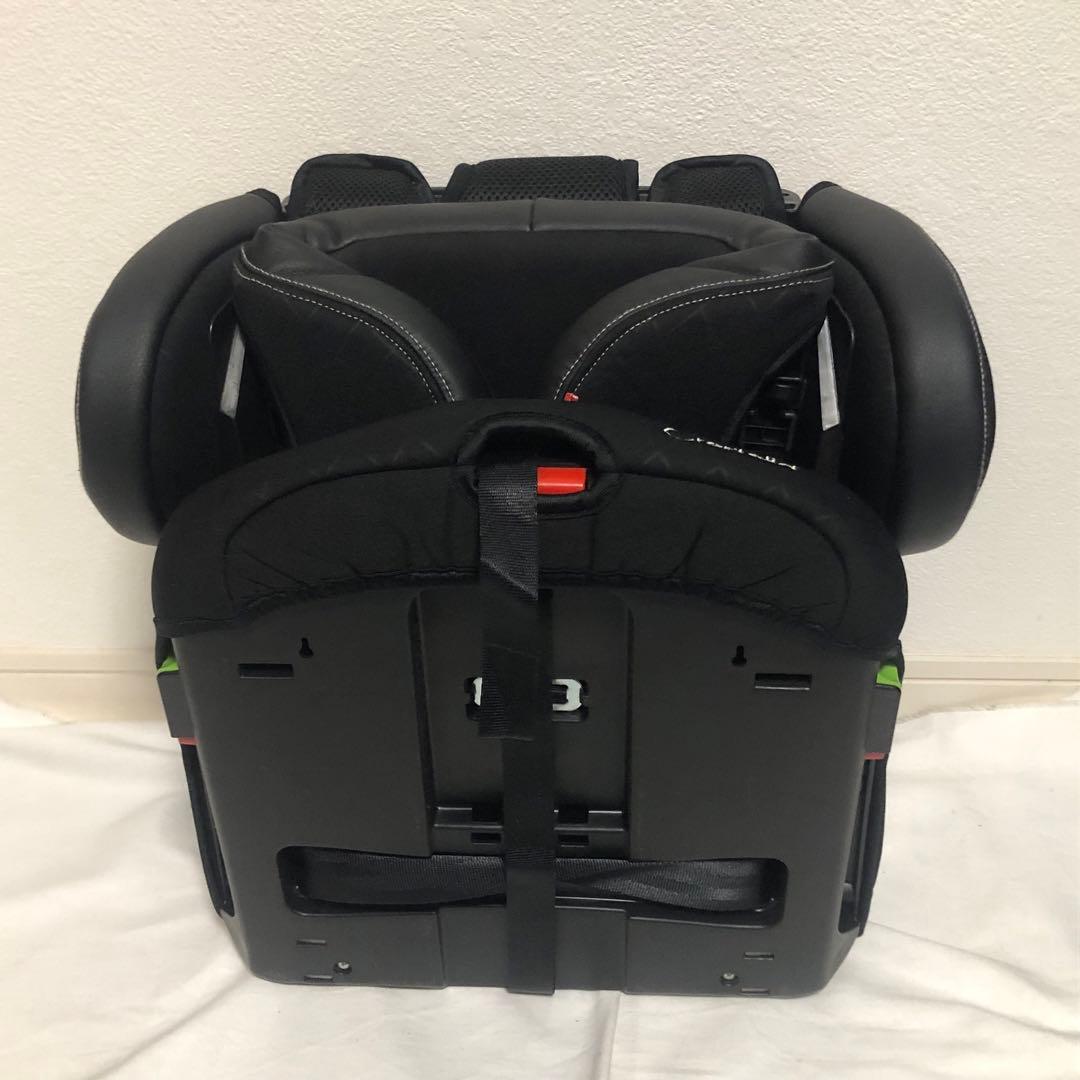 送料込★美品★Crestella isofixモバイル ジュニアシート