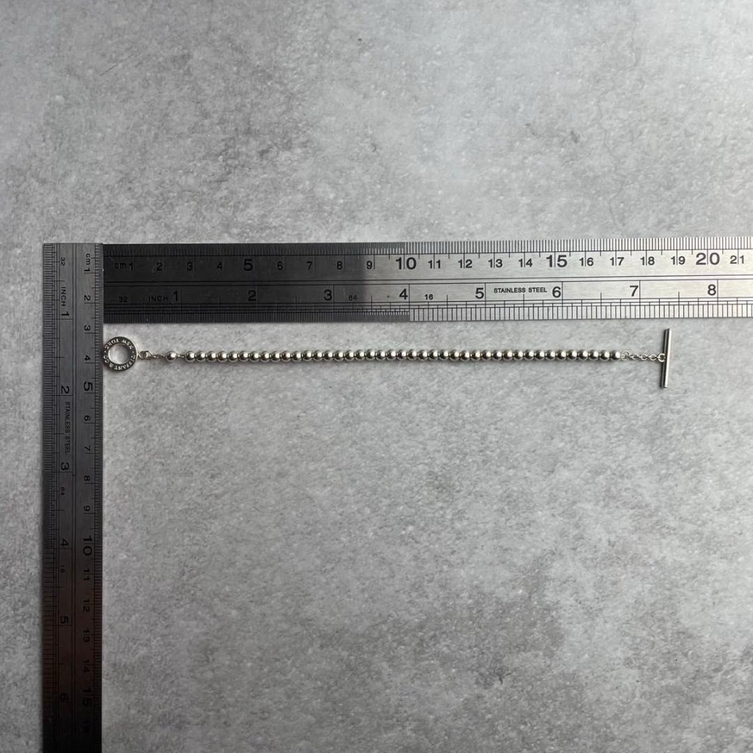 ティファニー 希少 トグル ボールチェーン ブレスレット シルバー R84fe