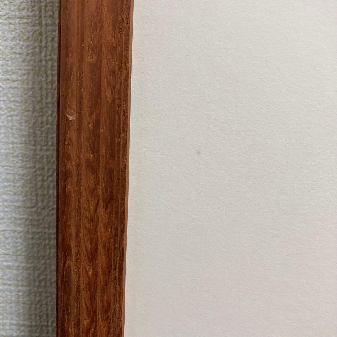 【真作保証】長谷川潔「コップに挿した野花」銅版画 額装 版画 絵画