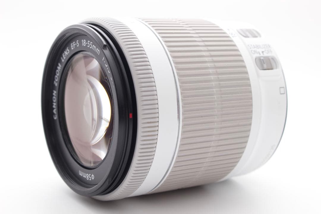 キャノン　EOS Kiss X7 ホワイト　最軽量　美品　100D STMレンズ