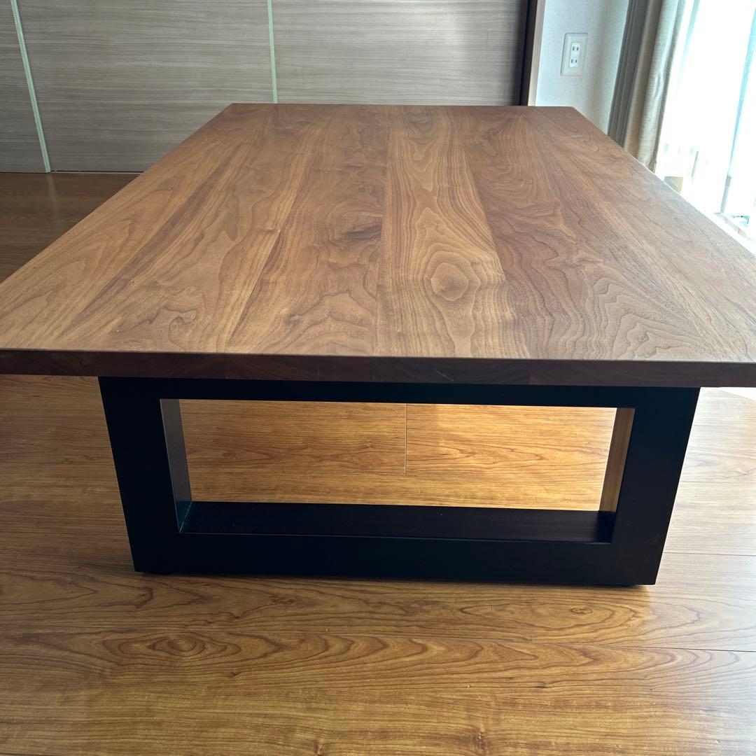 ウォールナット　ローテーブル