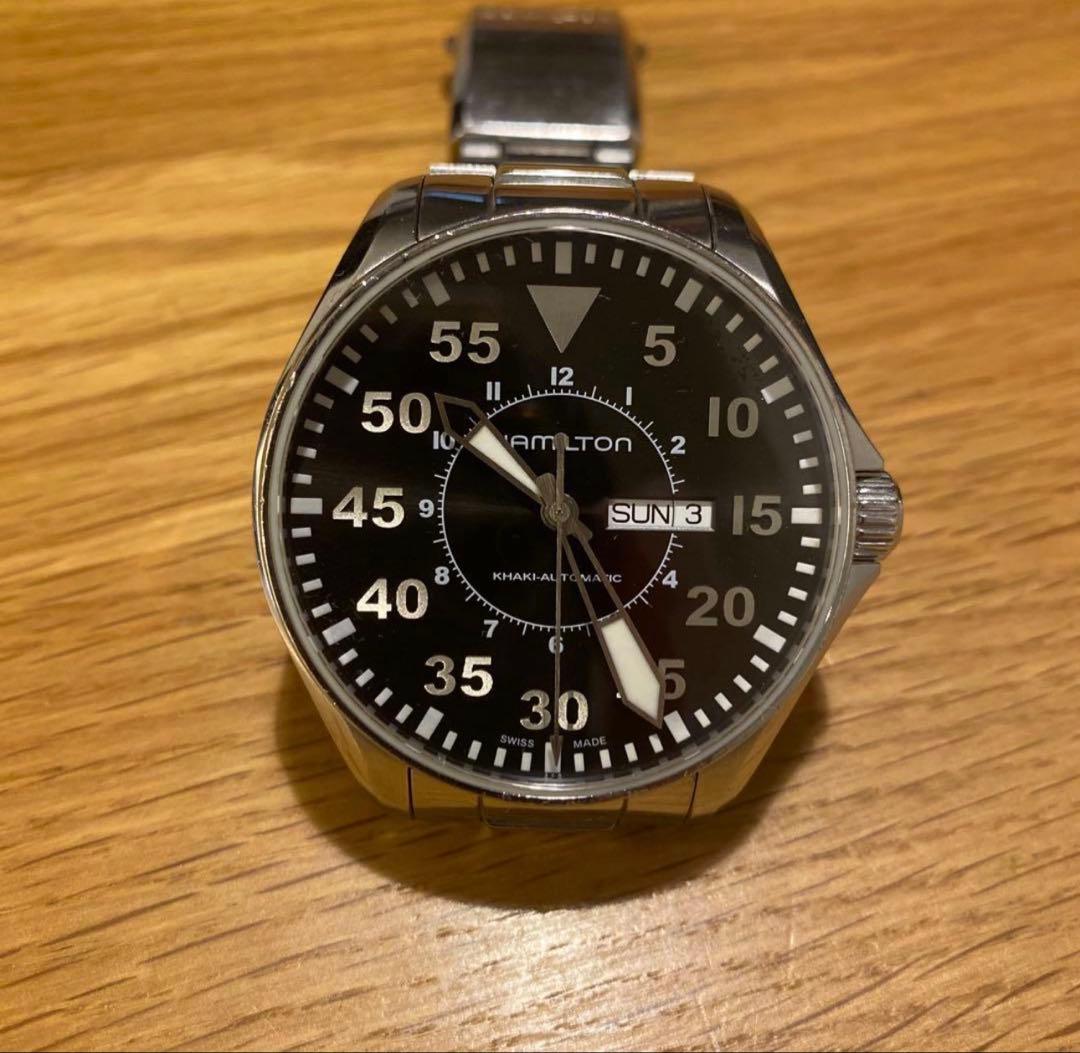 ハミルトン カーキ パイロットウォッチ オート 46mm H647150