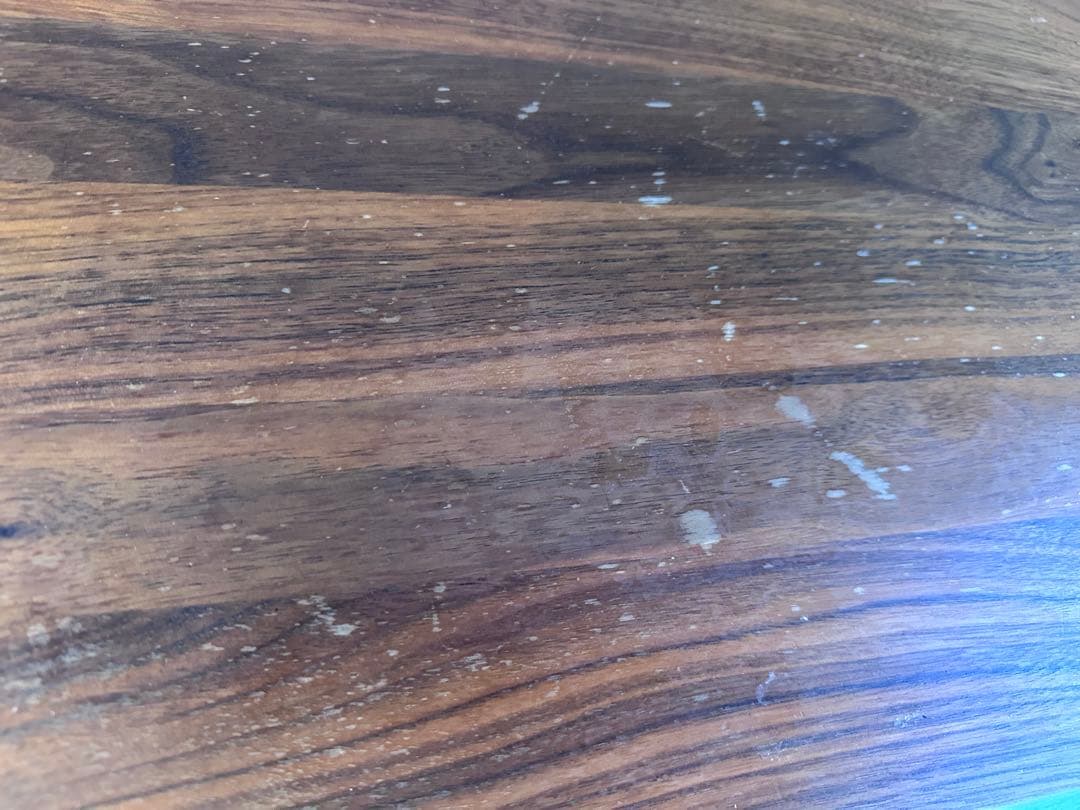 【無印良品】ダイニングテーブル 引出付 140×80cm　ウォールナット材