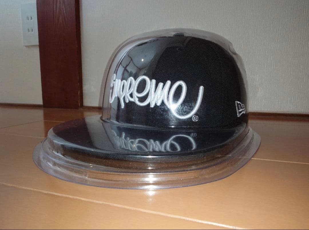 supreme handstyle New eraキャップ3/8 美品