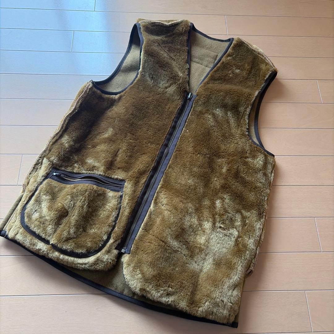 Barbour ファー ベスト 38