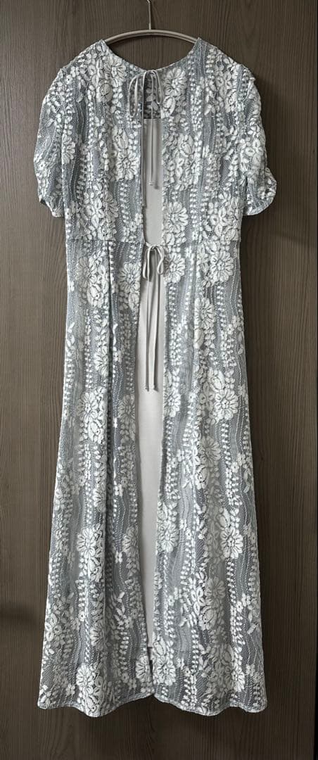 kaene レースエプロン ワンピース