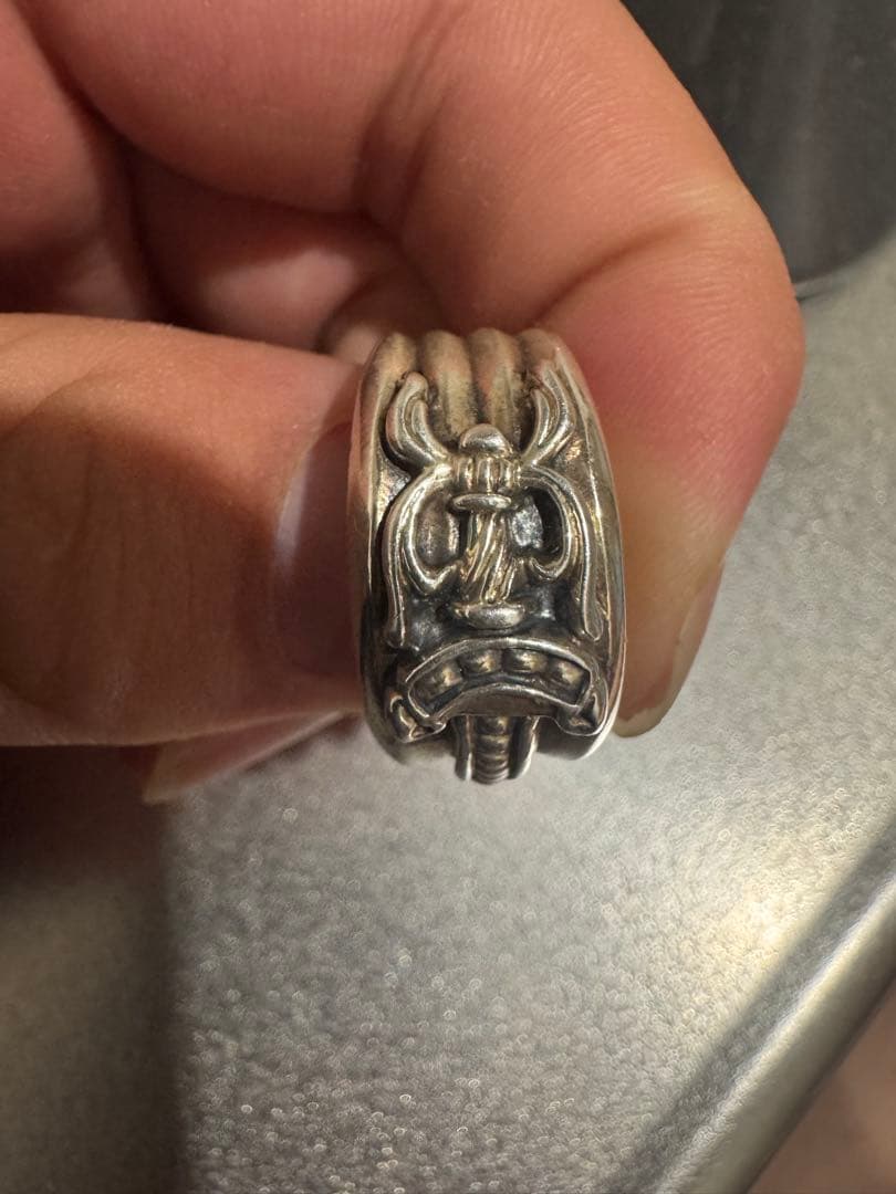 アクセサリー Chrome Hearts Dagger Ring \"Silver\"