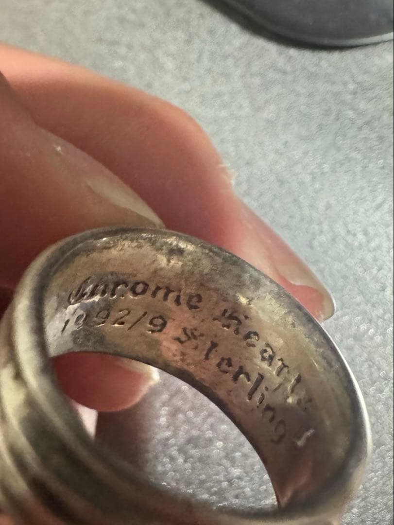 アクセサリー Chrome Hearts Dagger Ring \"Silver\"