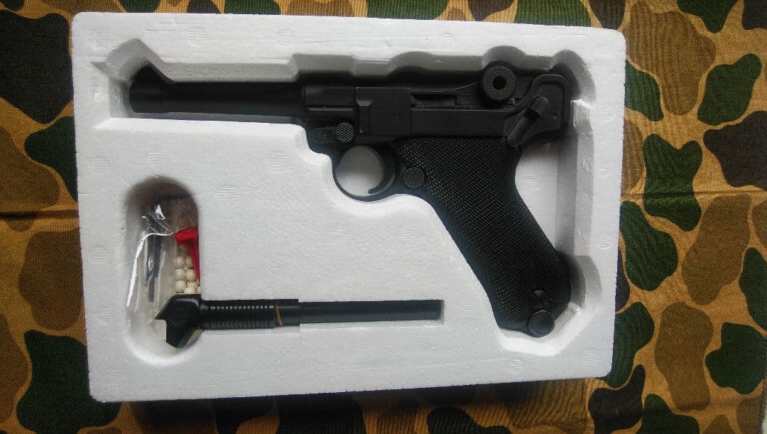 ガスガンタナカルガーp08ヘビーウェイトモデル、対象18歳以上。