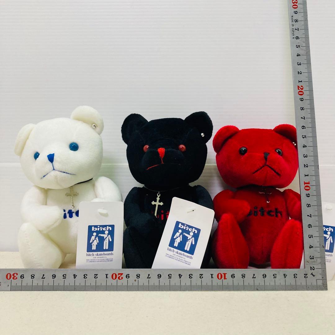 【激レア】bitch skateboards　ビッチストリートベア2　3体セット