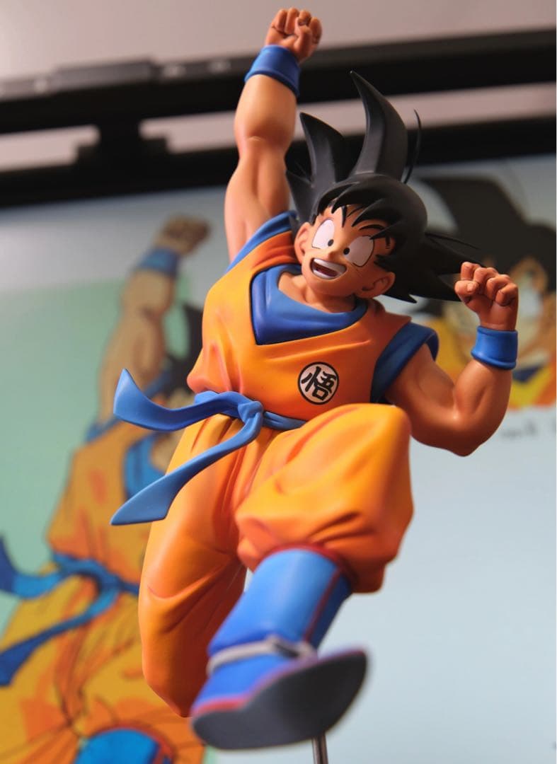 ドラゴンボールガレージキット　孫悟空 スタチュー　フィギュア　原作絵　完成品