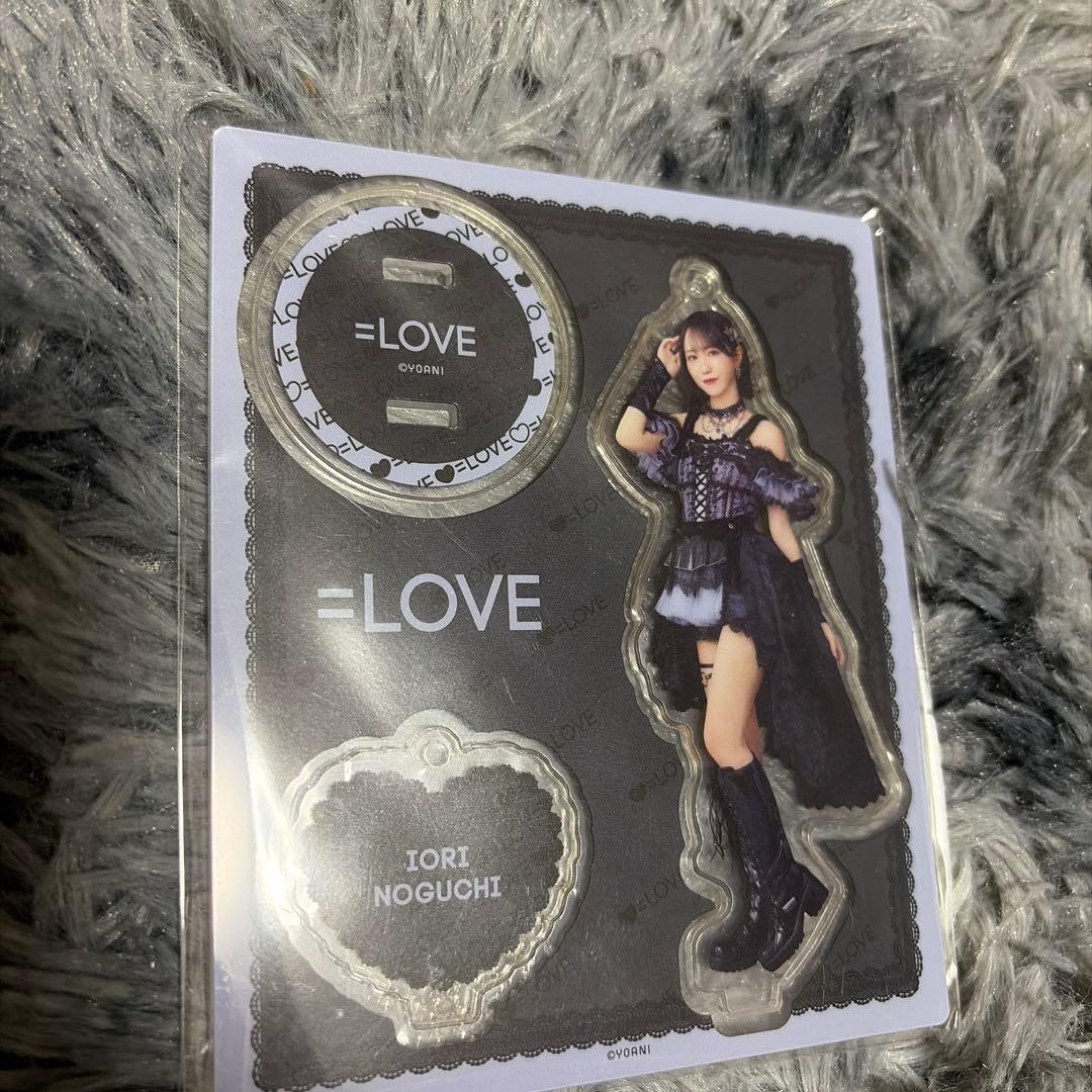 【新品未開封】= LOVE 野口衣織 アクスタ 黒衣装