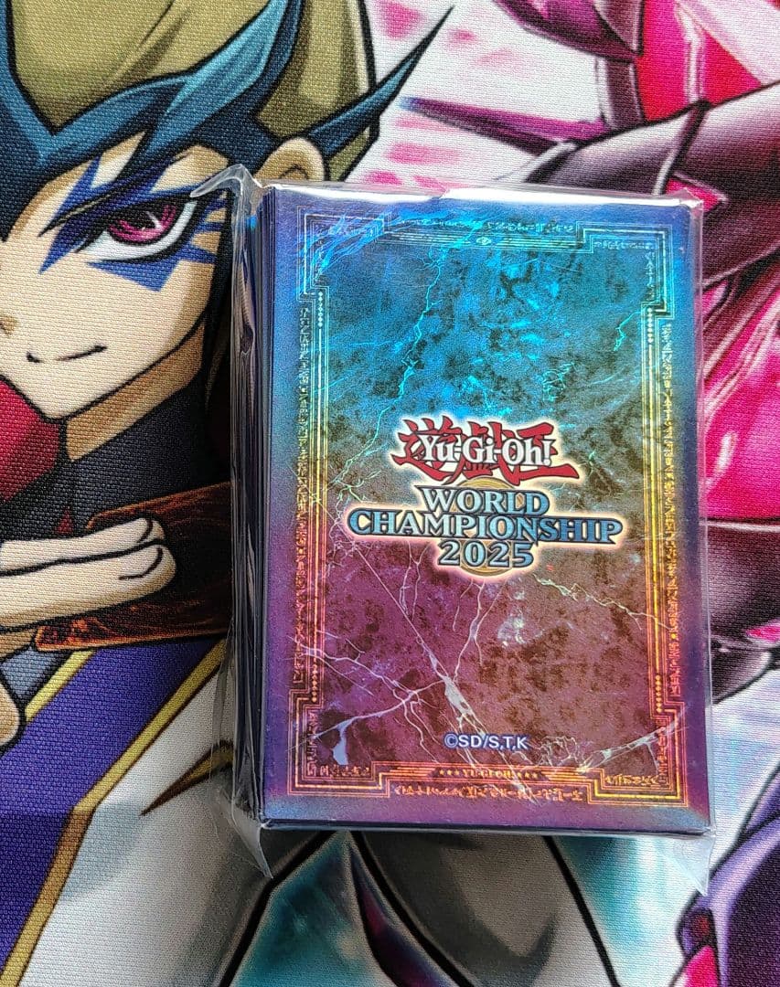 遊戯王 WCS 2025 スリーブ 青 100枚 未開封