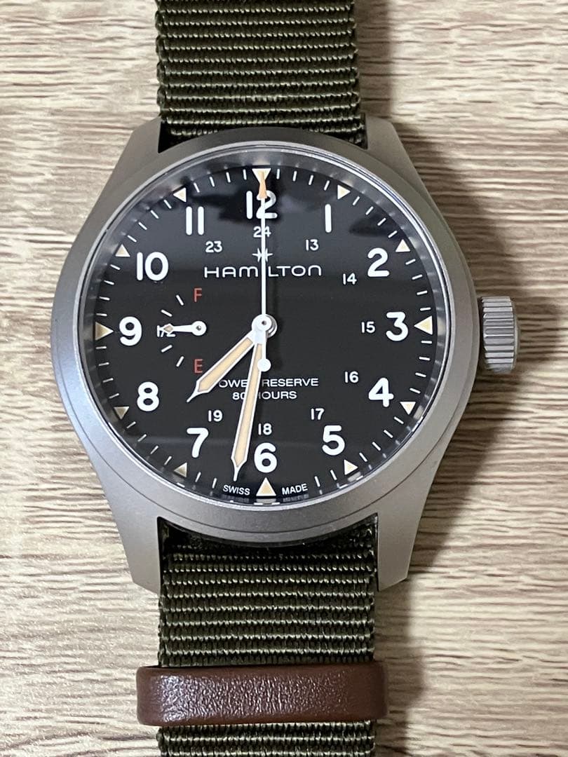 中古美品　ハミルトン カーキ フィールド メカ パワーリザーブ 正規品