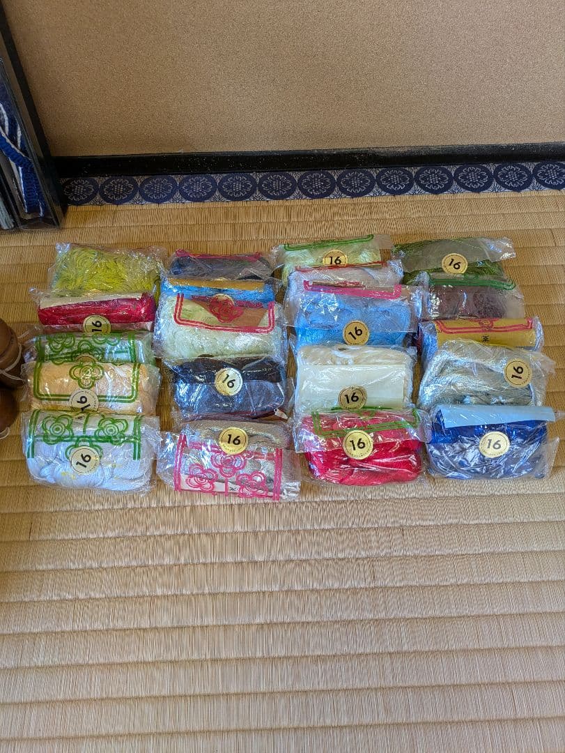 組紐　丸台　重り　糸　本　帯締め