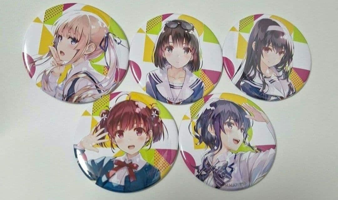 冴えない彼女の育てかた fes 缶バッジ