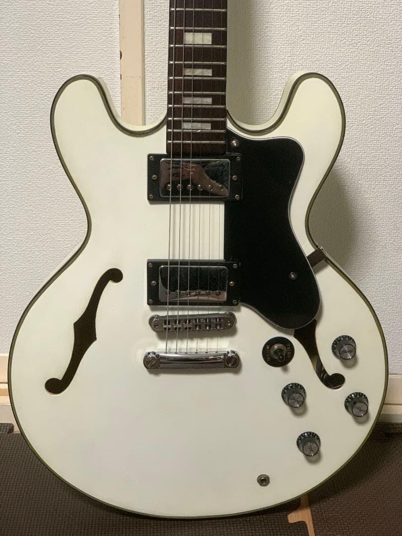 APEXE7 SPRIT SOUNDS セミアコ 白 希少 レア ジャンク