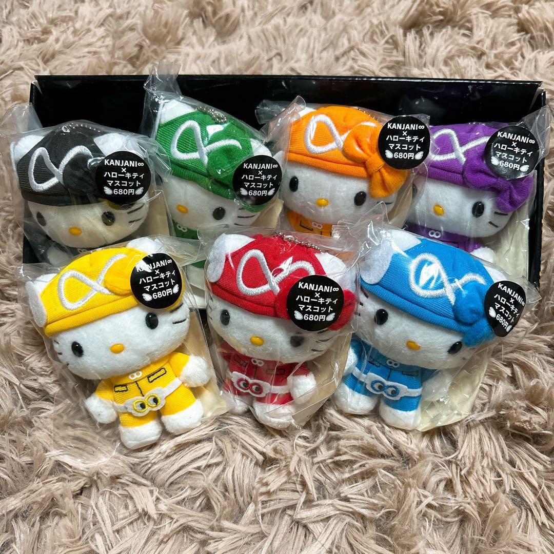 関ジャニ∞×ハローキティマスコット　エイトレンジャー+8EST 缶バッジセット