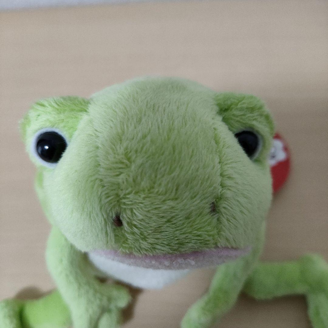 激レア　タグ付き　モンスイユ　ボーノ　カエル　ぬいぐるみ　レトロ