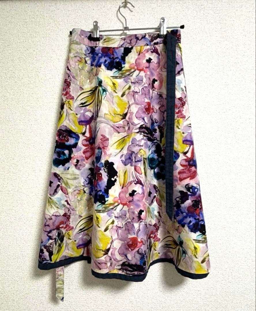 最終値下げ⭐︎レナクナッタrenacnatta リバーシブルフレアスカート