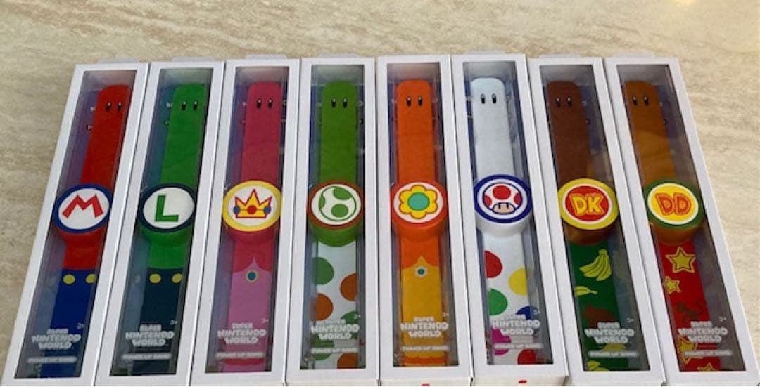 パワーアップバンド8本　コンプリートusjユニバーサル ニンテンドー限定品