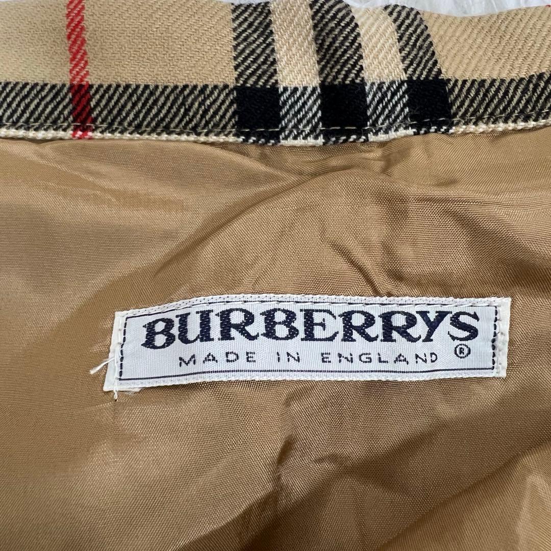 美品♡burberrys ヴィンテージ　ノバチェック プリーツスカート　膝下