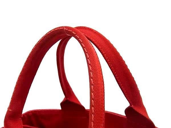 [美品]PRADA プラダ カナパ キャンバス トートバッグ ハンドバッグ