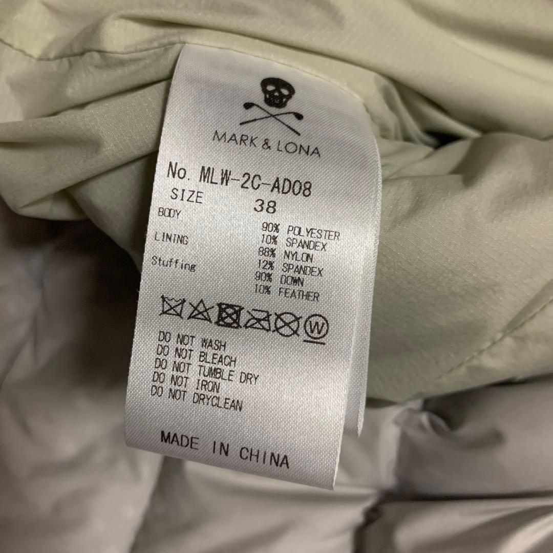 MARK&LONA／ダウンベスト　グレー　レディース