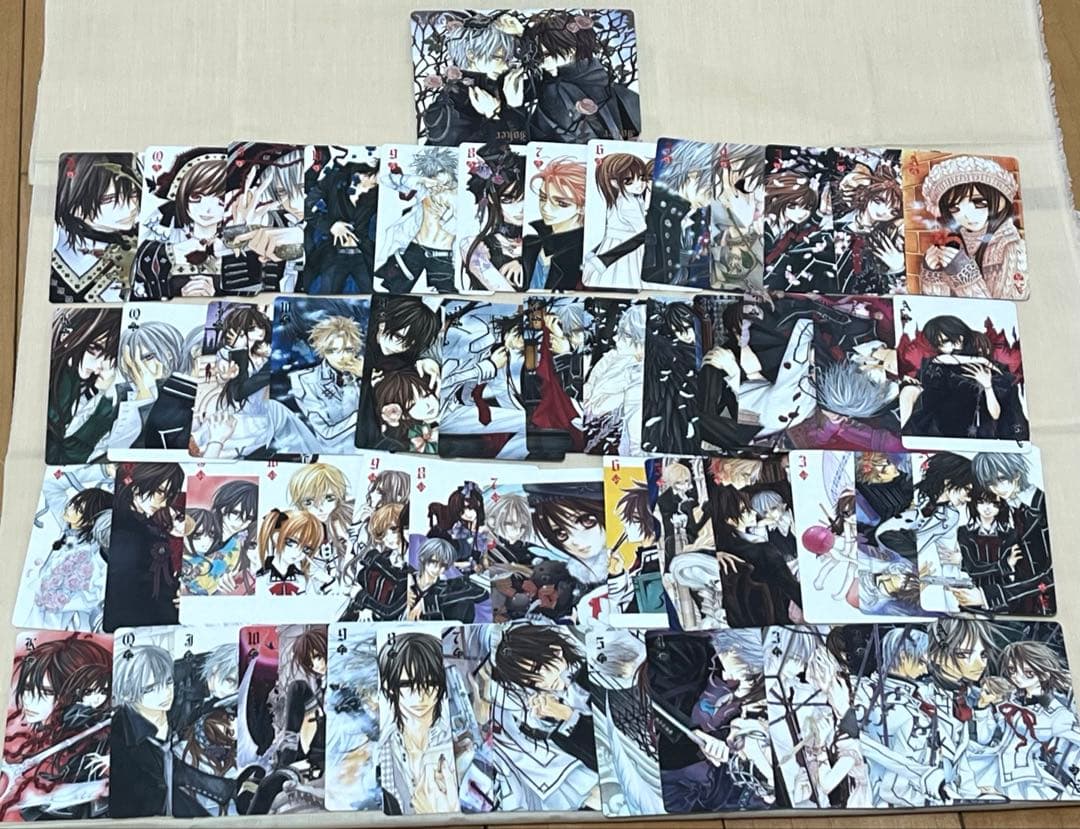 ヴァンパイア騎士　付録トランプ＆ポストカード＆イラストレーションズ