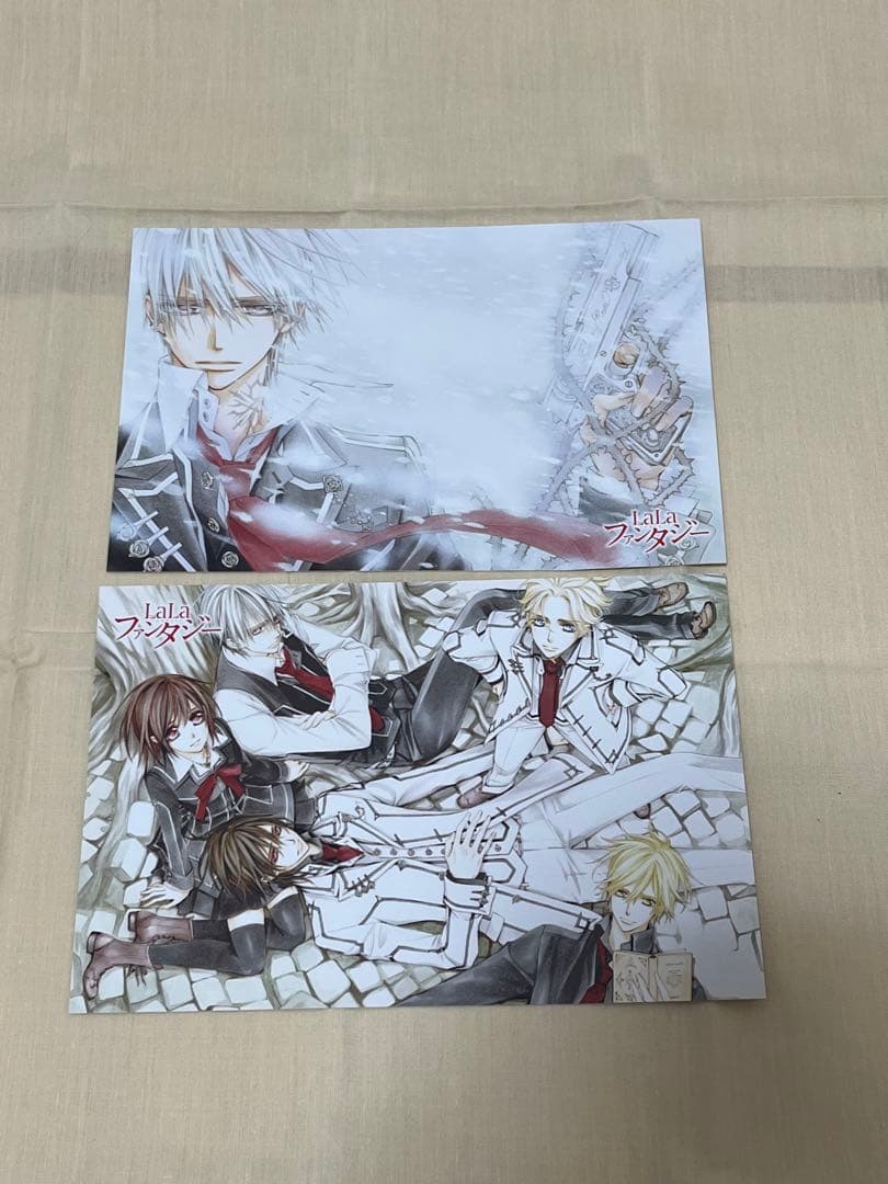 ヴァンパイア騎士　付録トランプ＆ポストカード＆イラストレーションズ