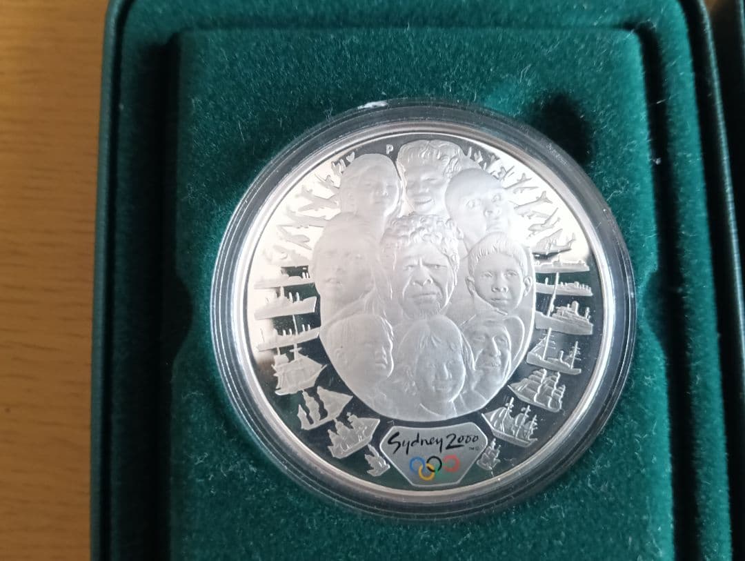 シドニーオリンピック公式記念銀貨６セット【２】純銀.999 総重量217g