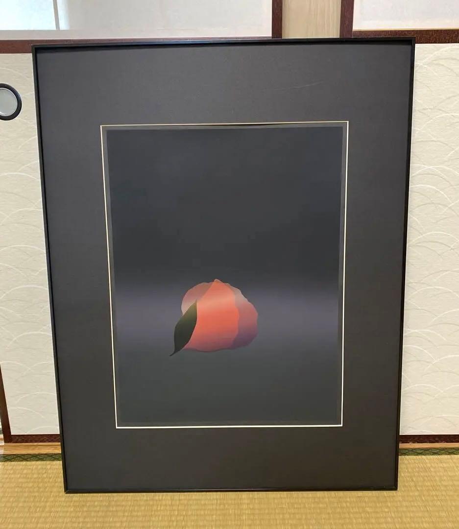 開花 絵画 井上公三 引き取り限定