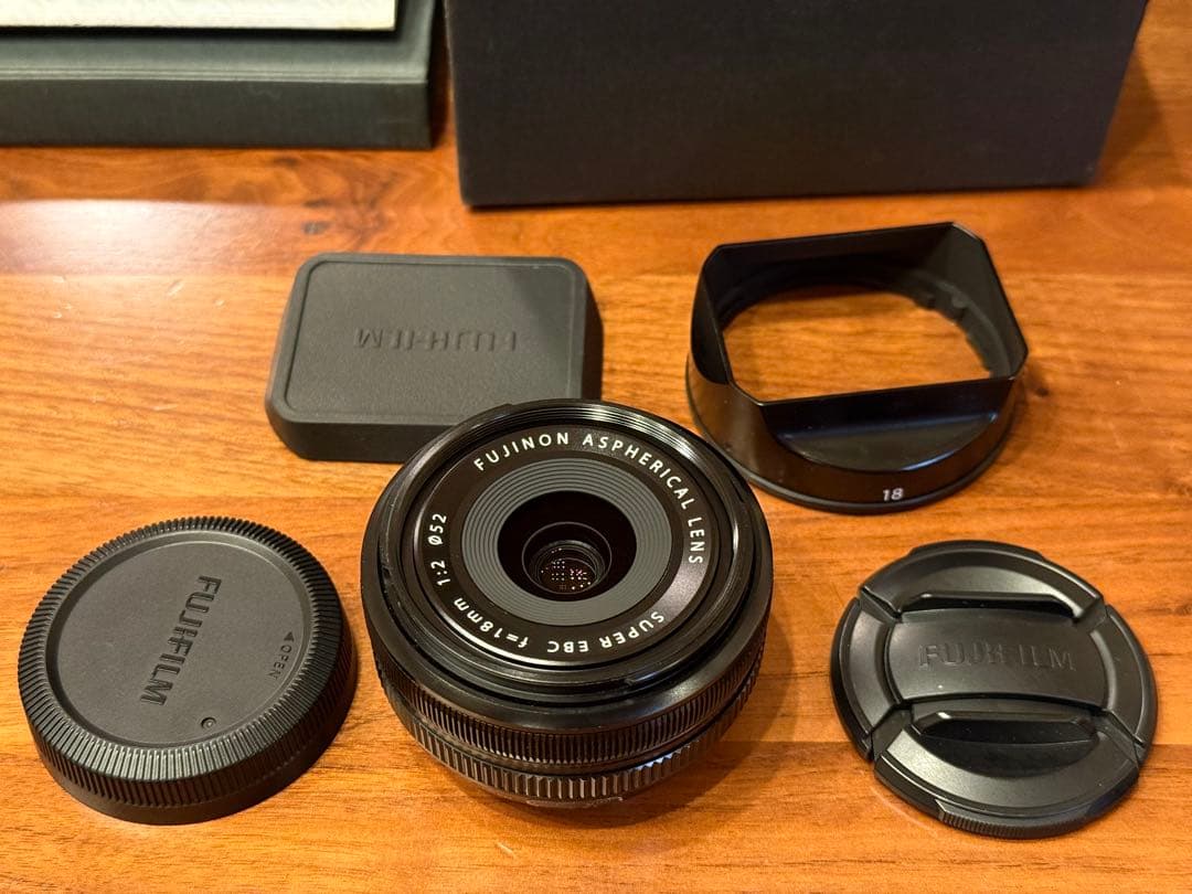 FUJIFILM フジノン XF 18mm F2 R 単焦点レンズ