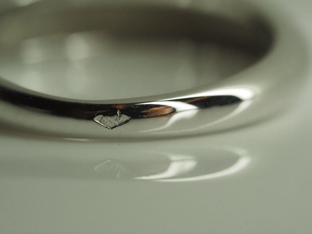 ヴァンクリーフ&アーペル　18ktWG アンフィニシニアチュールリング　15号