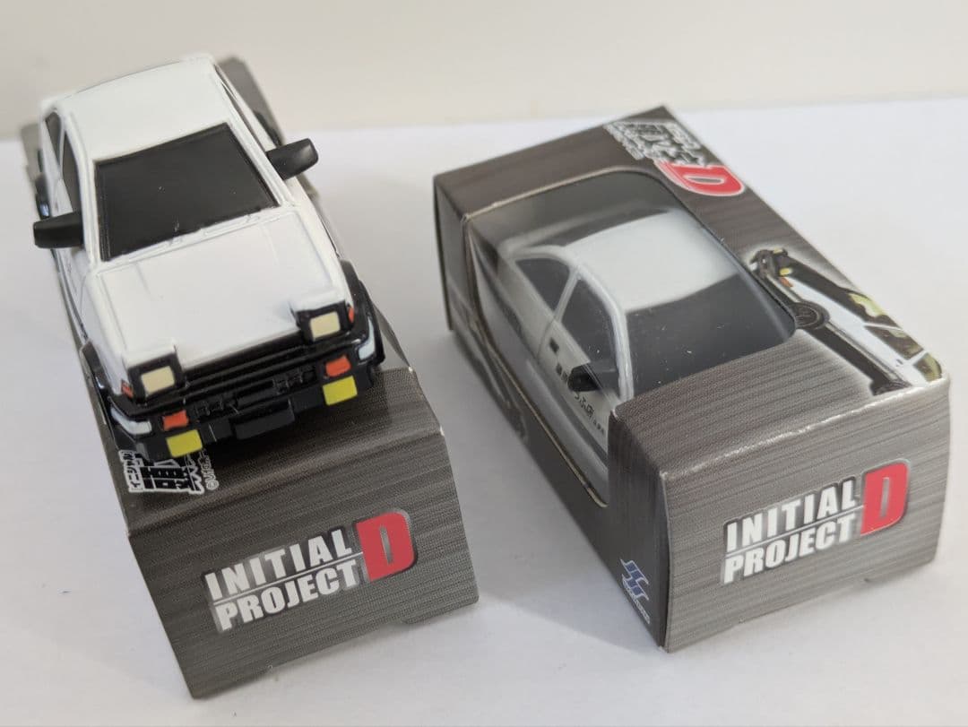 【激レア】頭文字D　イニシャルD　藤原とうふ店　チョロQ　箱付き　2個セット