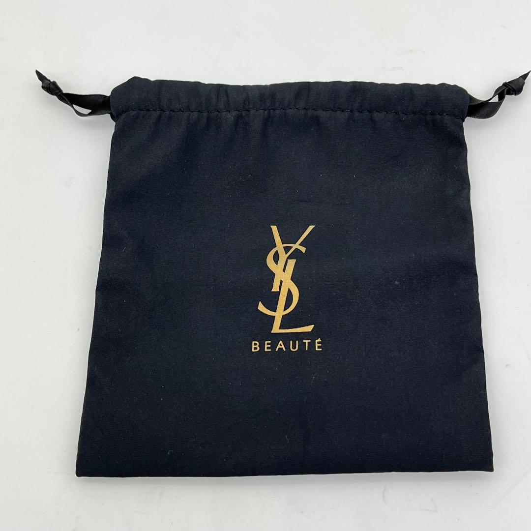 サンローラン 二つ折り財布 カサンドラ Vステッチ キャビアスキン 保存袋付き