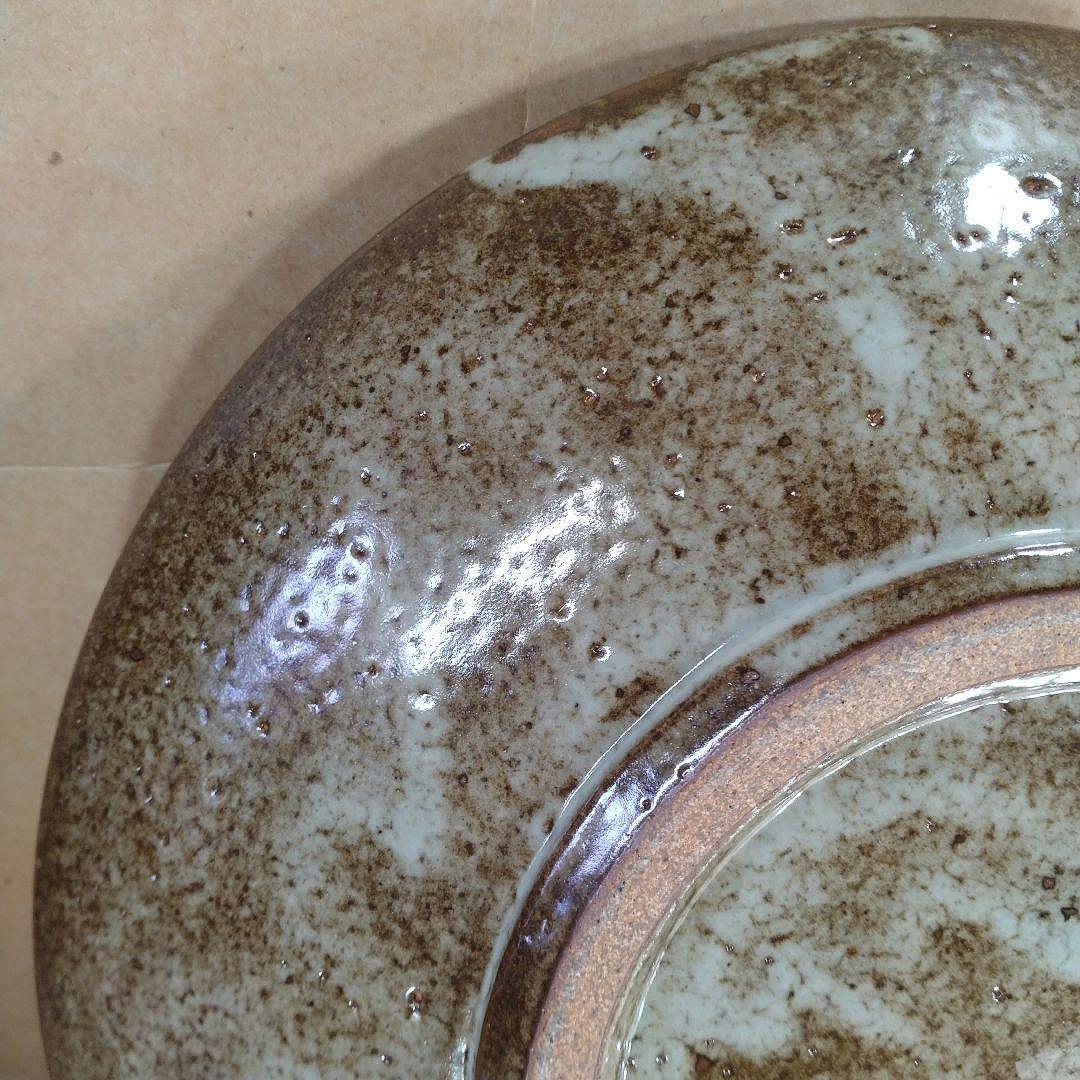 【本物保証】島岡達三 地釉縄文象嵌皿 共箱 栞 人間国宝 美品