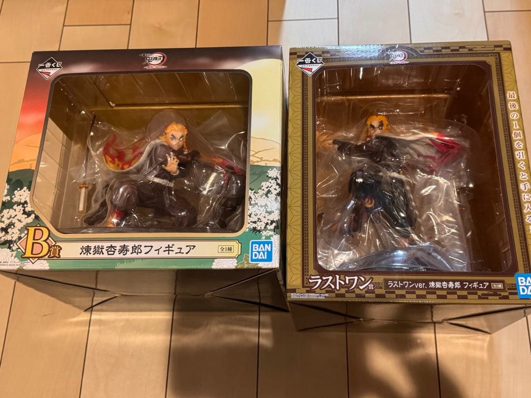 鬼滅の刃 一番くじ B賞 ラスト煉獄杏寿郎 B猗窩座