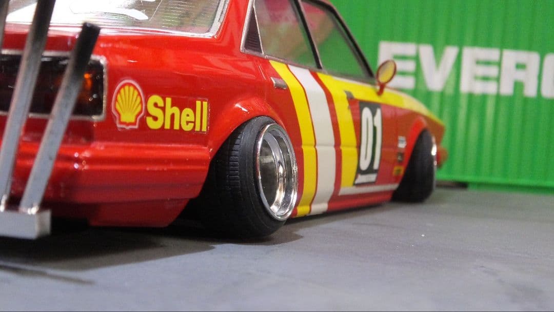 1/20 GX61　マークII ツインカム24 福岡仕様　道東仕様　ノンスリ