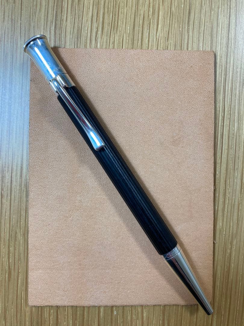 ほぼ未使用！ファーバーカステル伯爵コレクション　エボニー　ボールペン　旧ロゴ